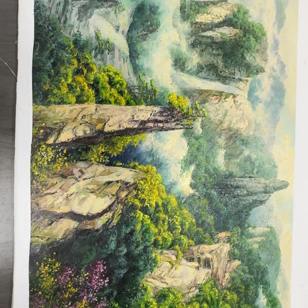 油画加油加油努力加油加油