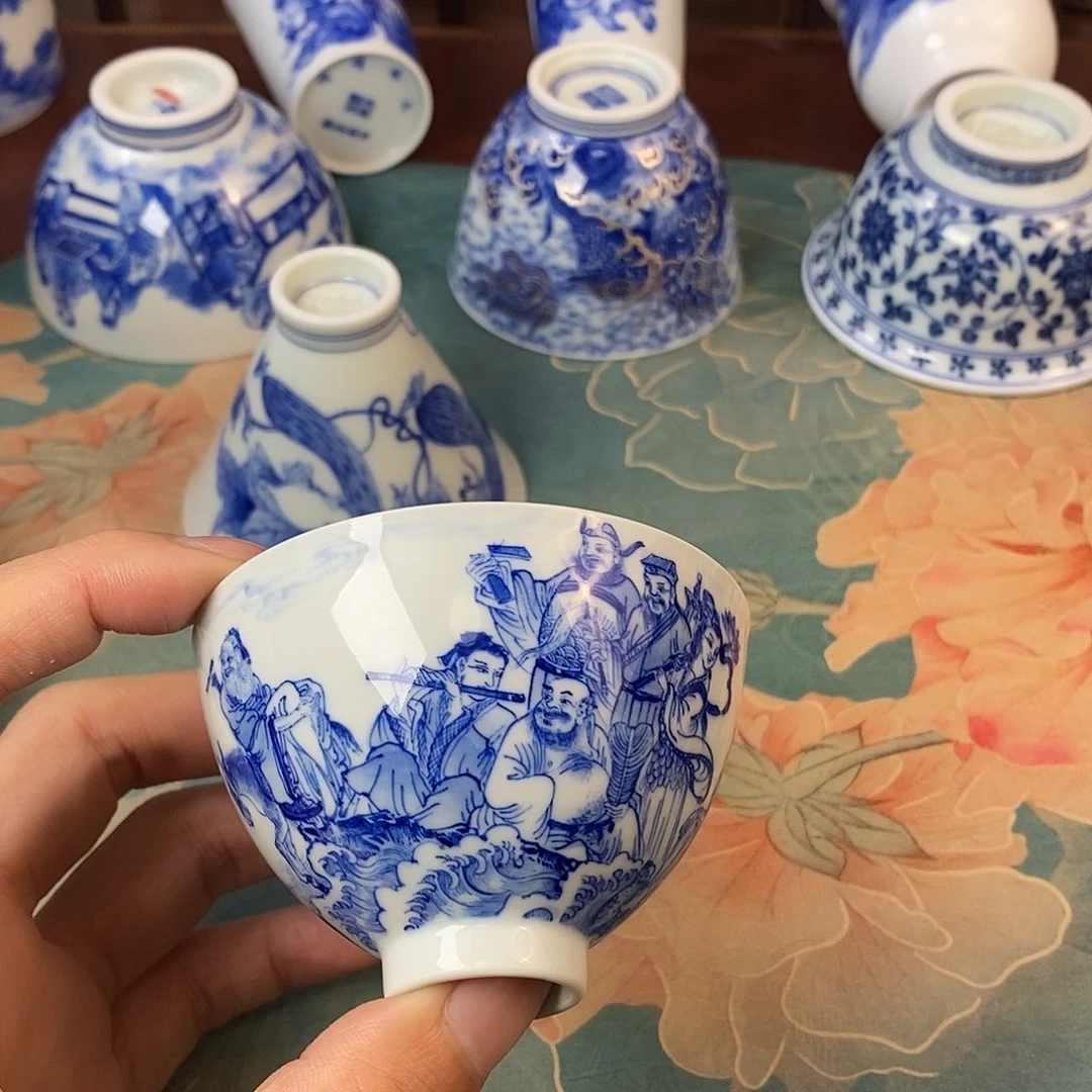 杯旭*现代全手工全手绘茶具16888888