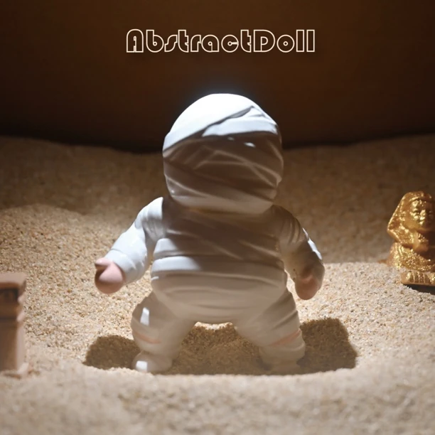 AbstractDoll木乃伊手办摆件圣诞礼物