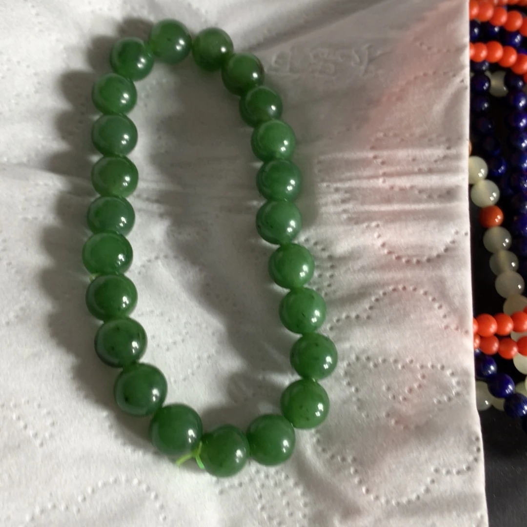 未镶嵌手串和田玉一***缘