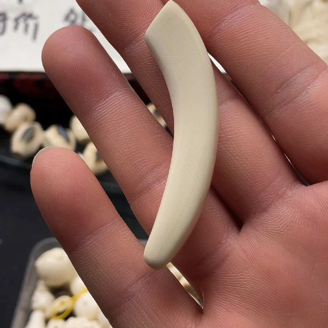 其他猛犸象牙天然猛犸牙瑕疵牙尖