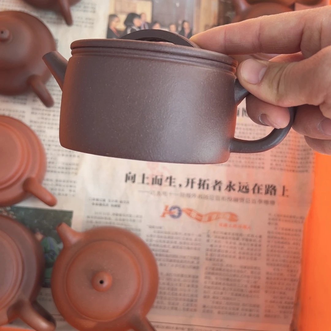 丙*?汉瓦全手工紫泥250cc
