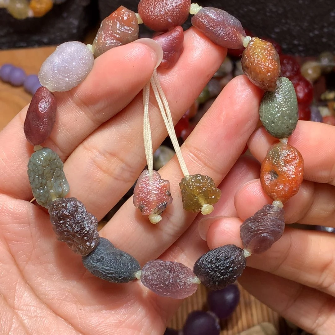 未镶嵌玛瑙/玉髓珠宝半成品