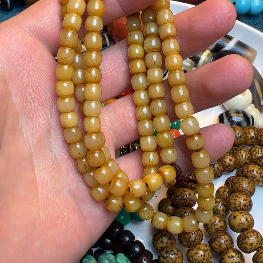 星月菩提吊坠手串