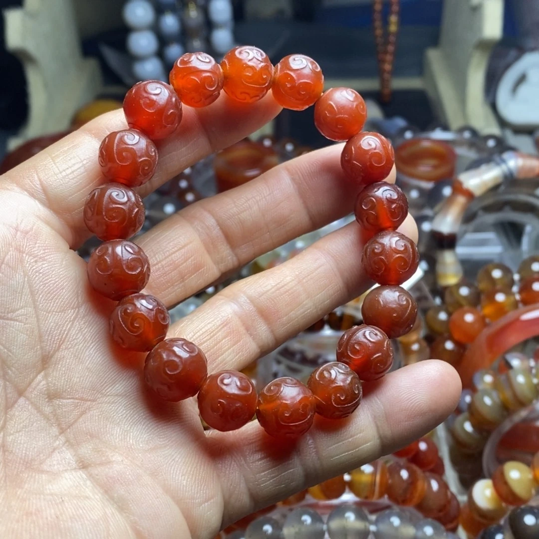 玛瑙/玉髓未镶嵌手链