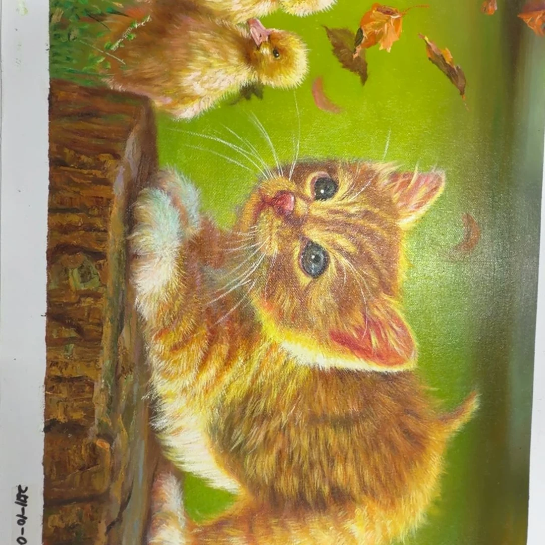 油画加油加油加油努力加油努力