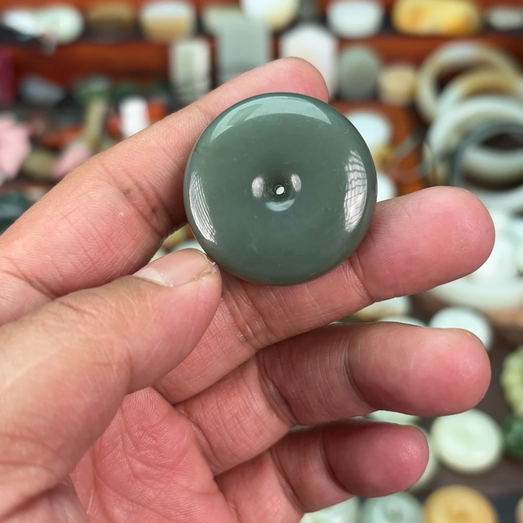 和田玉（糖玉）颈饰未镶嵌清****2