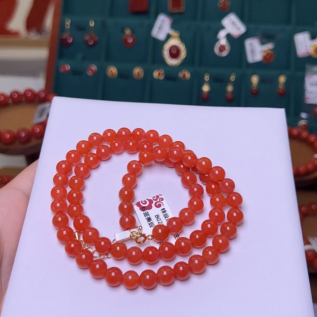 南红玛瑙未镶嵌冷水河7m