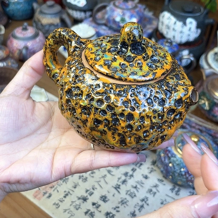 股***诗瓷片这家茶器太漂亮了