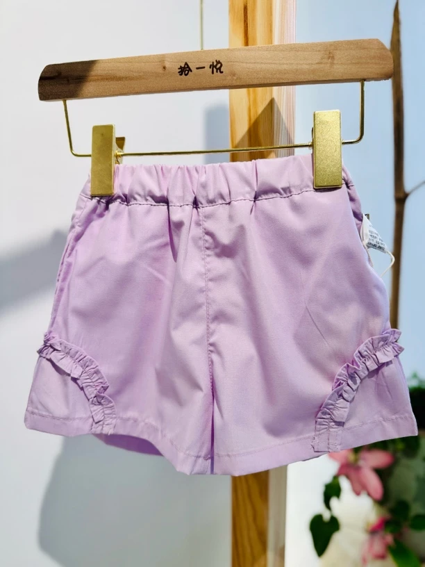 【紫竹清风】Z028短裤女宝女孩夏季洋气儿童