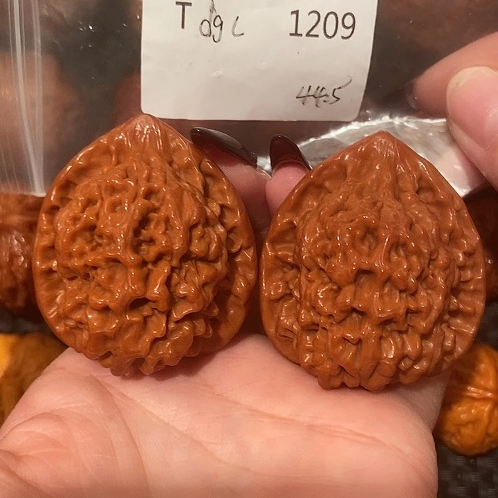 文玩核桃吊坠官帽44