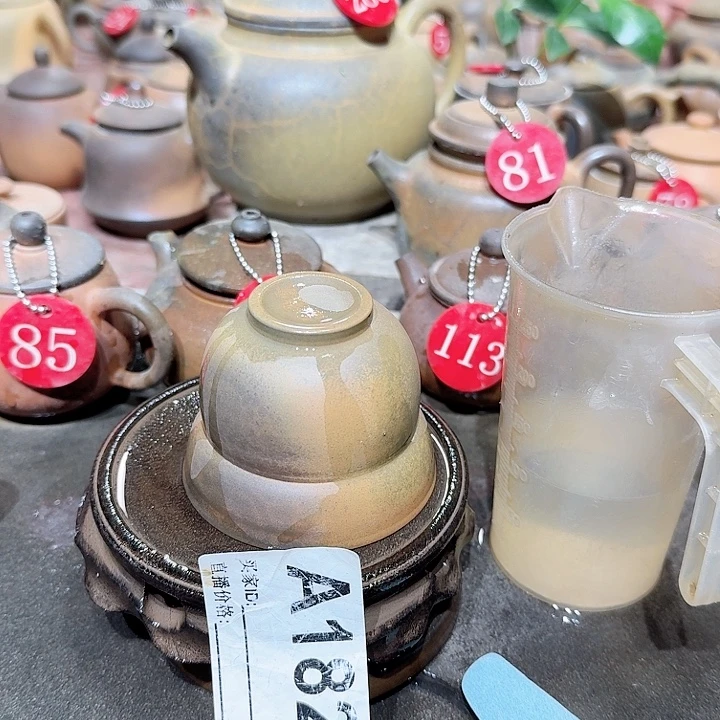 紫砂茶壶坭兴陶柴烧