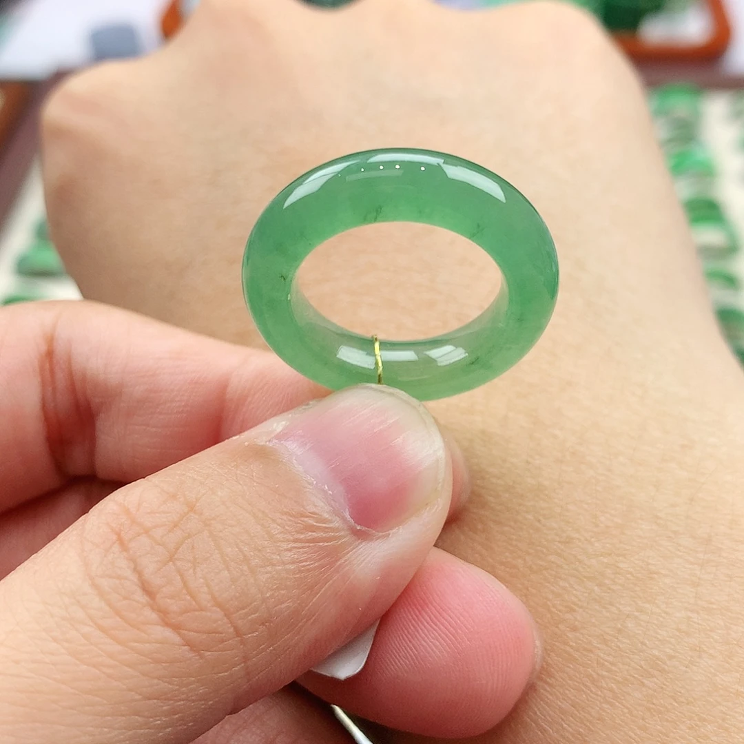 未镶嵌戒指翡翠12号