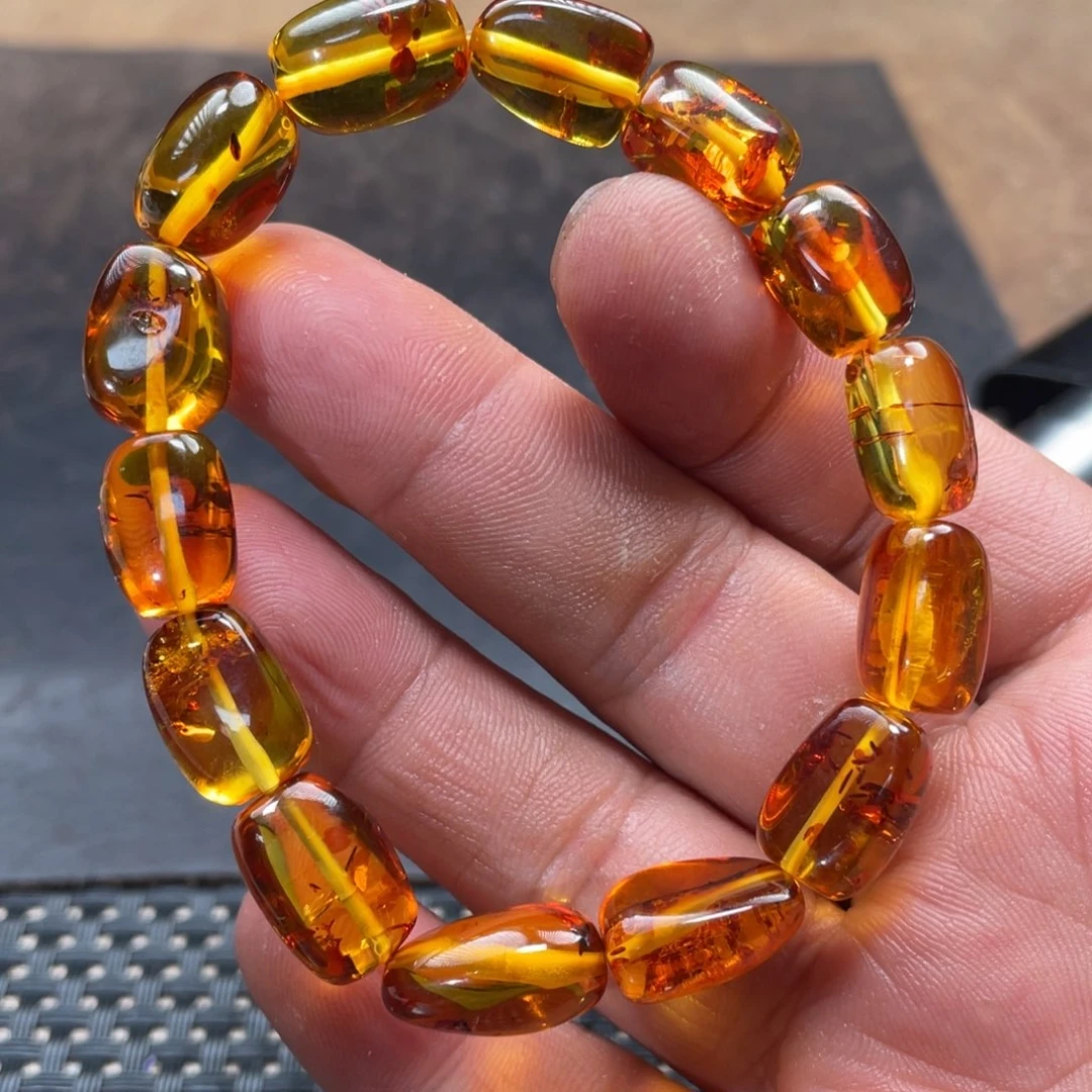 未镶嵌琥珀手链多样性发货拍一发一
