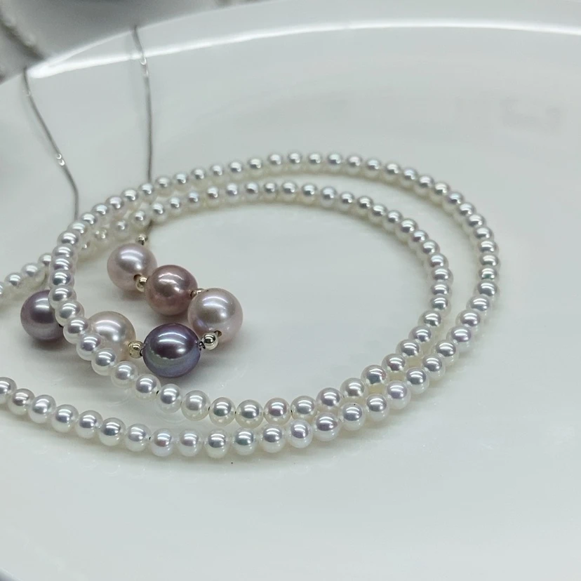 【闪购商品】项链银S925镶嵌淡水珍珠罗****?