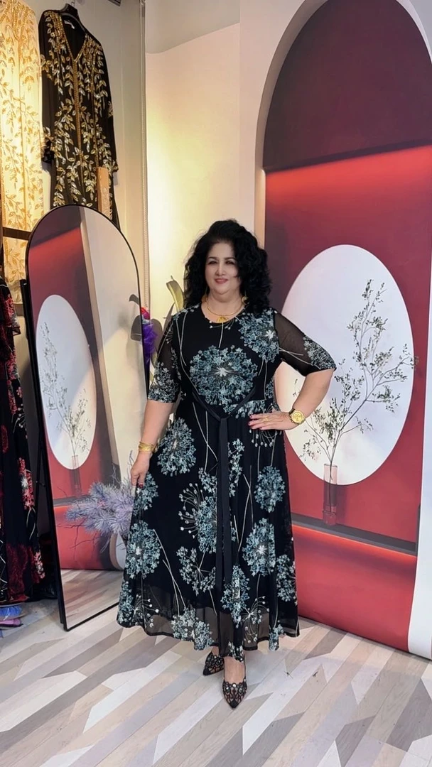 25年新款休闲网纱连衣裙【197】