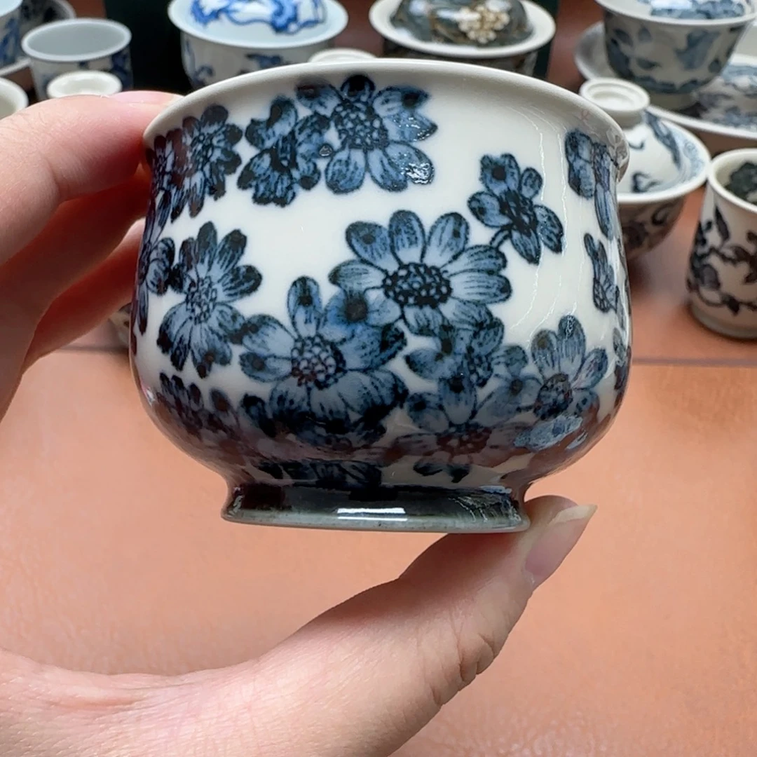 景德镇纯手工纯手绘杯