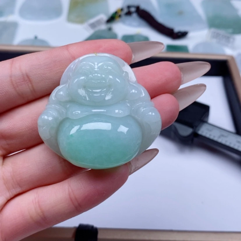 【闪购商品】翡翠未镶嵌吊坠(不含链)浮**梦