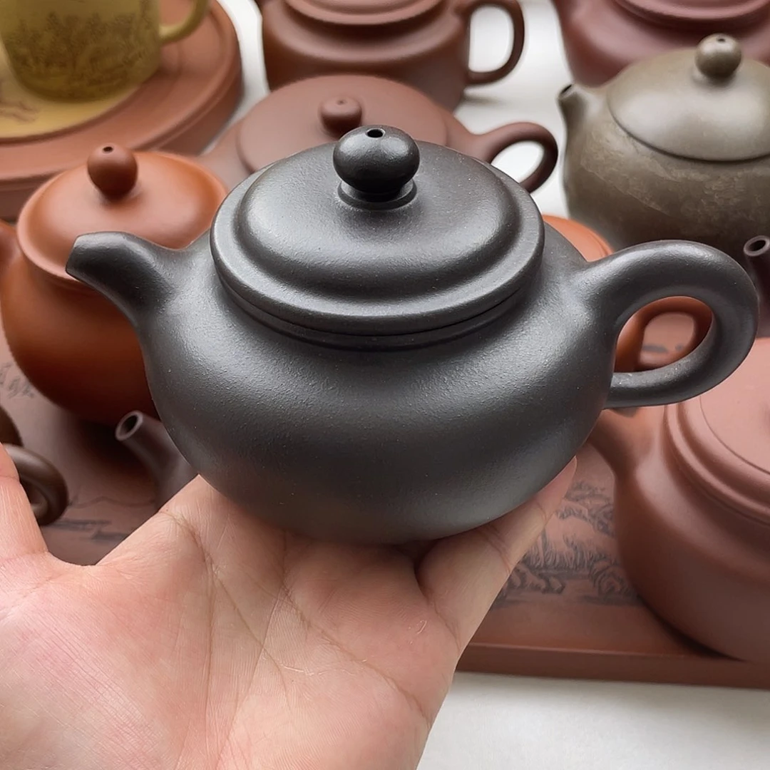 茶壶紫砂宜兴紫砂微瑕微瑕