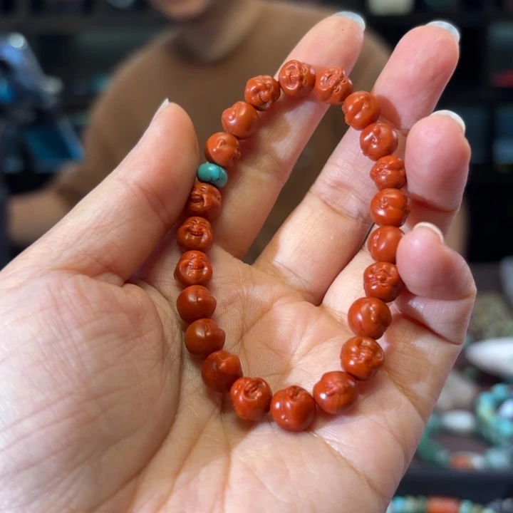 南红玛瑙未镶嵌颈饰南红