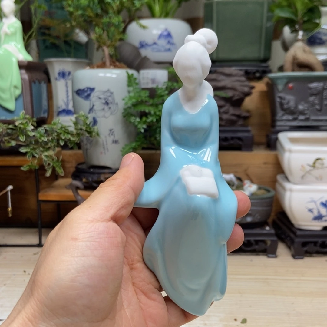 瓷片陶瓷花盆陶瓷艺术