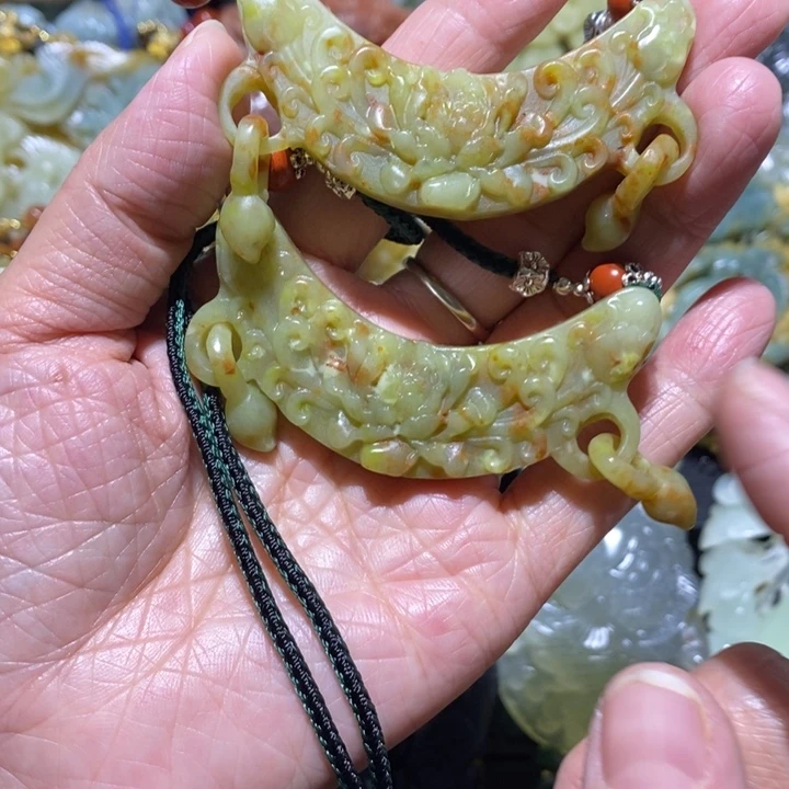 岫玉岫玉吊坠未镶嵌