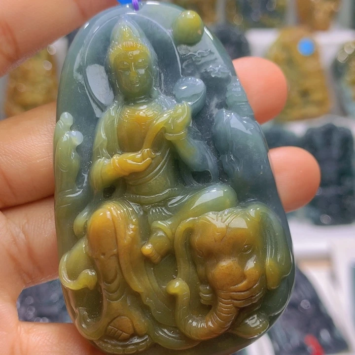 吊坠(不含链)未镶嵌翡翠