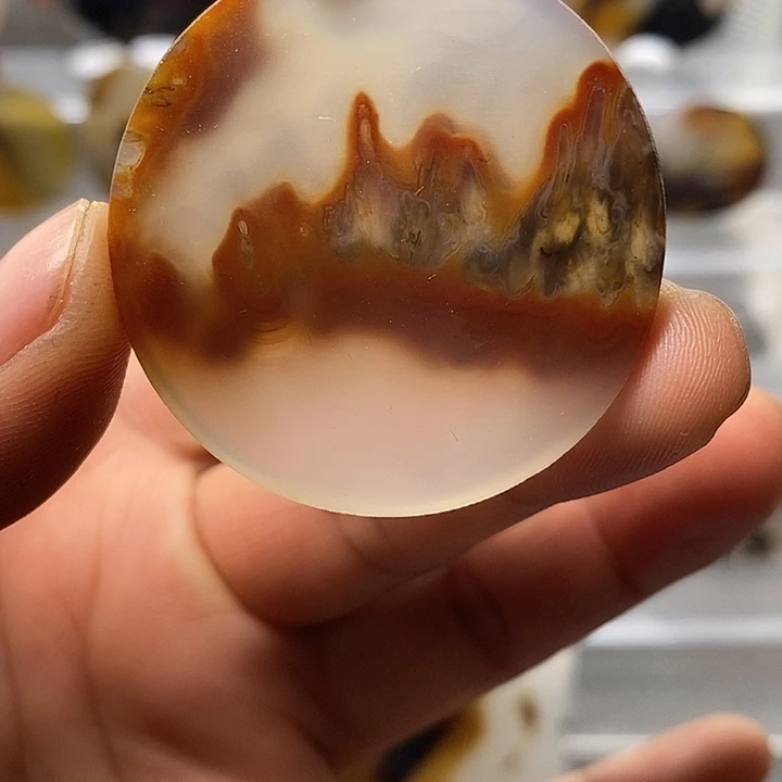 玛瑙/玉髓合金颈饰