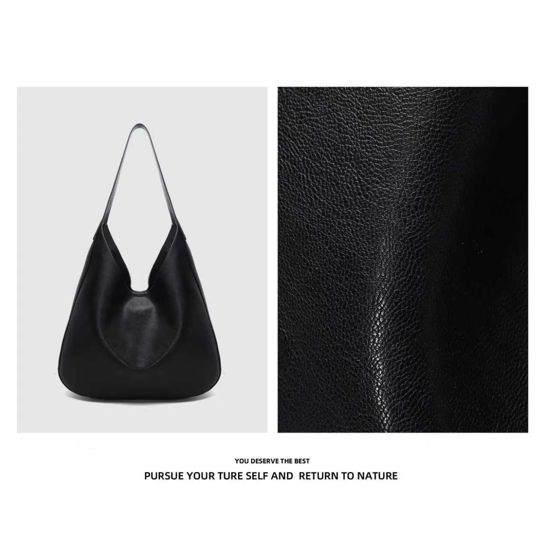 Discoverrevive2025早秋新款女士手提单肩包SC081-黑色