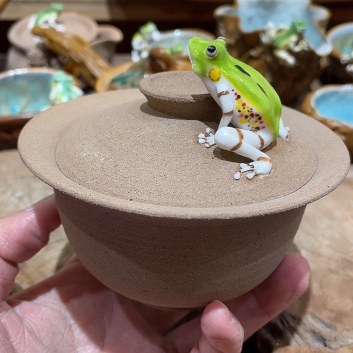 手工制作陶瓷茶具仿生茶器