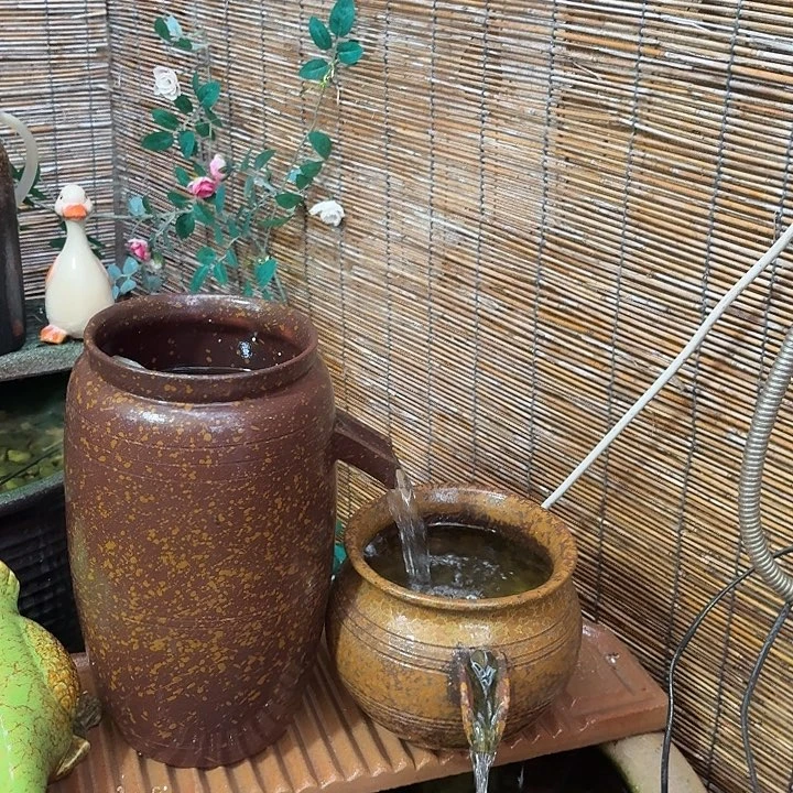 粗陶口径15/32，18/16➕15W水泵➕水管1.3米➕过滤棉