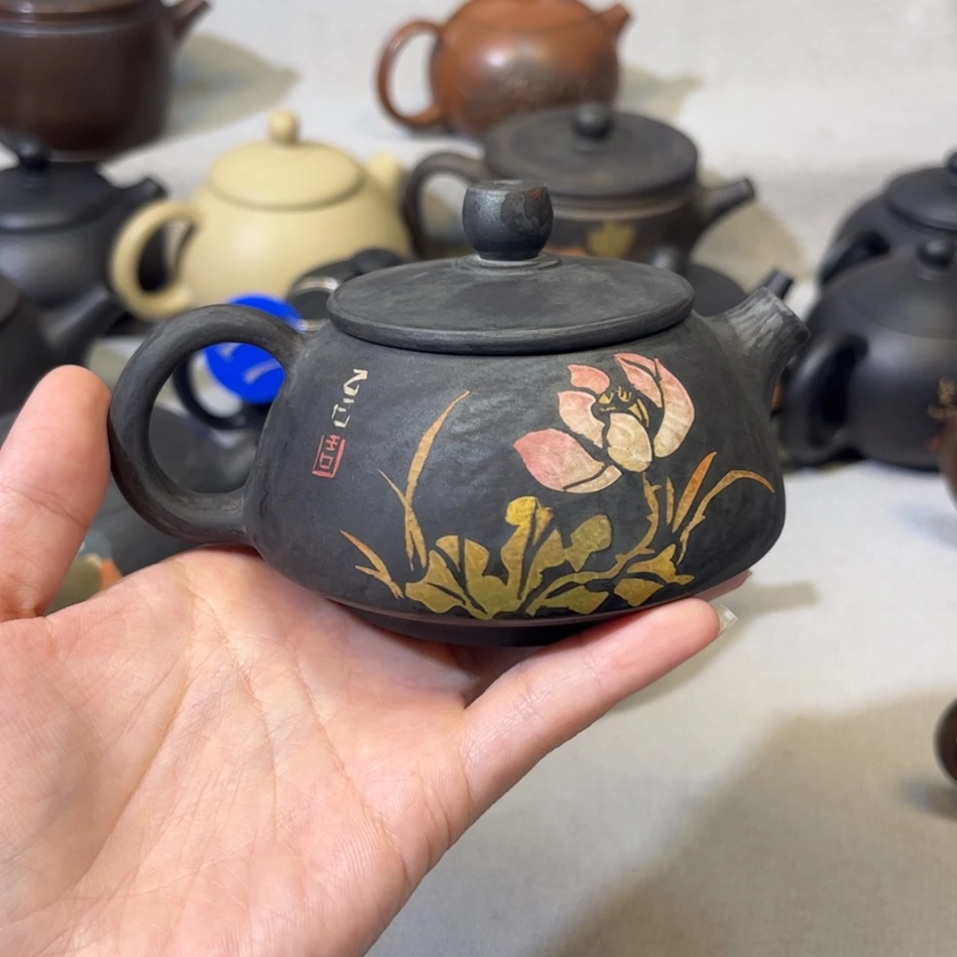 【闪购商品】A**n红泥 手磨刻填 容量 150c c