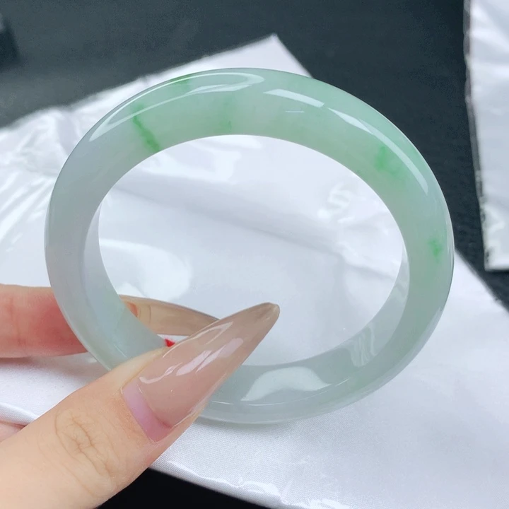 未镶嵌手镯翡翠57-58圈口