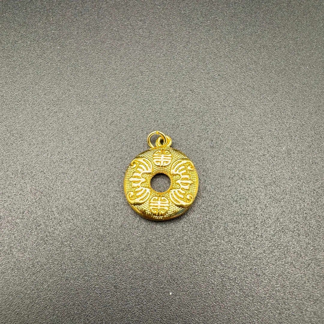 JFL7502轻奢高端设计平安扣吊坠