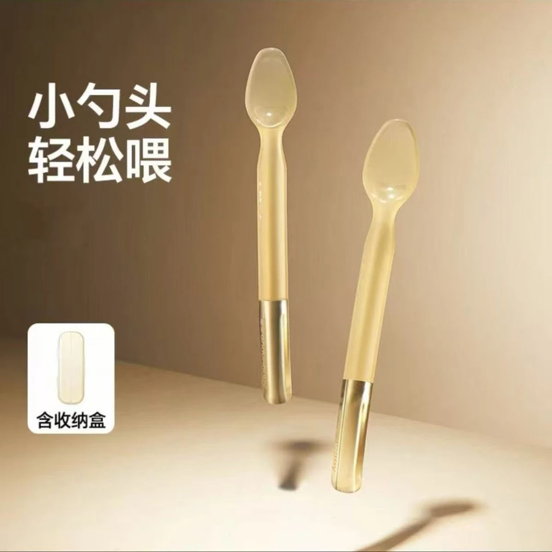 宝宝可爱辅食勺小勺【编号备注】