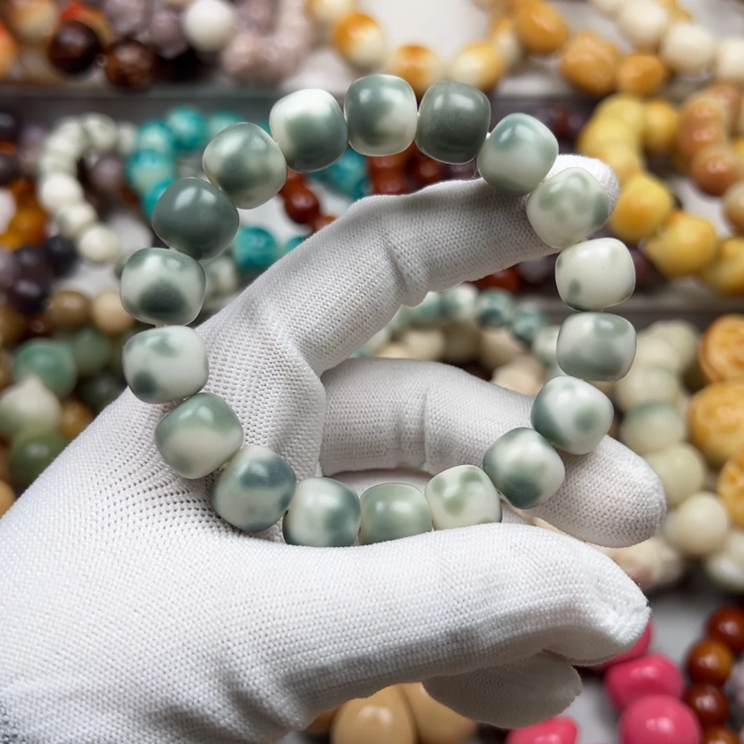 提***士吊坠菩提根/象牙果c364-1桶珠13一串通货