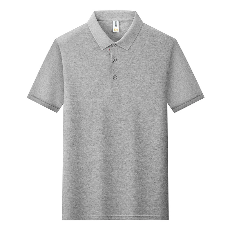 高端长绒棉珠地POLO衫
