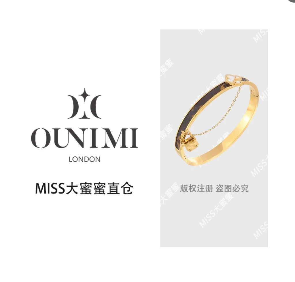 铜合金合成锆石手镯 日韩白贝 欧美风简约气质经典手镯