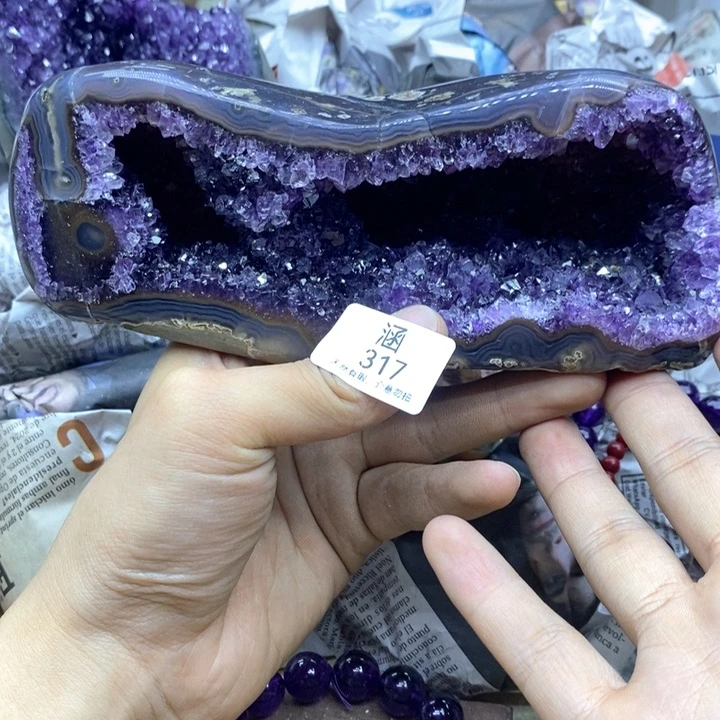 未镶嵌紫晶大型摆件（非配饰）