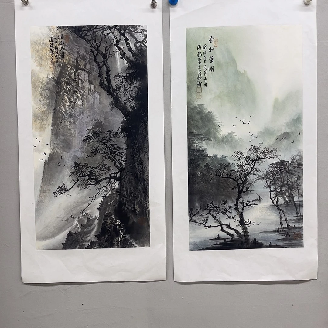 国画浩*黎俸禄老师作品老师