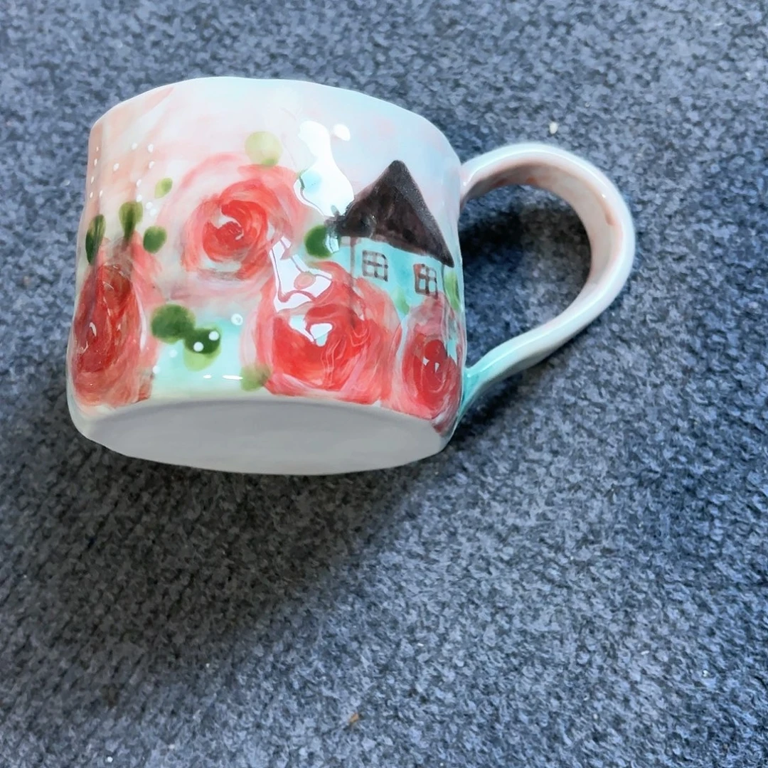 景德镇手绘高温釉下彩陶瓷茶具
