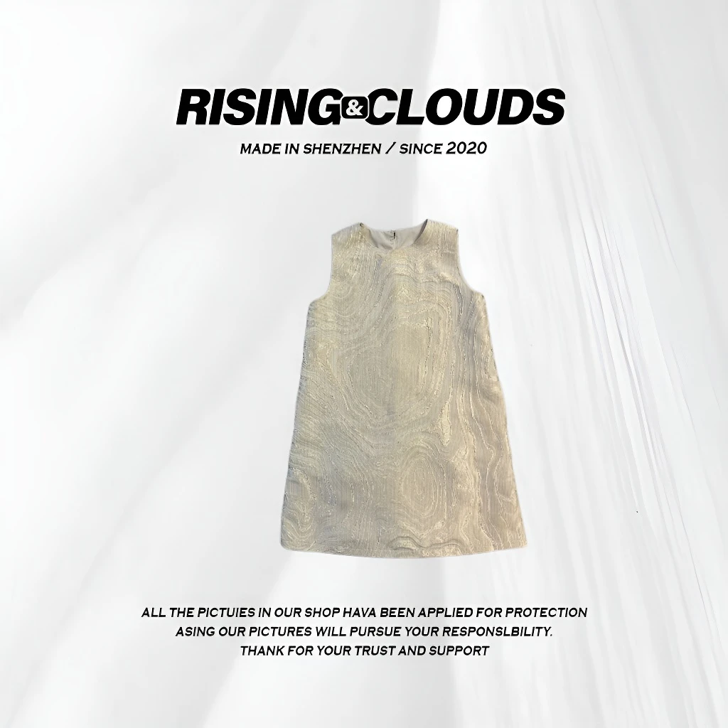 小法现货【素界】深圳南油舒适简约气质无袖连衣裙010177GT