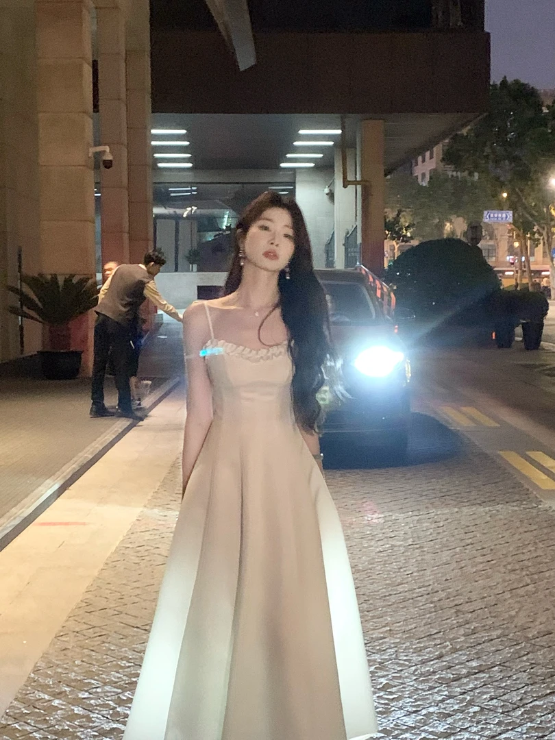 EIA一尧【劳伦美神】矜贵千金高级小众连衣裙显瘦轻礼服气质买手风