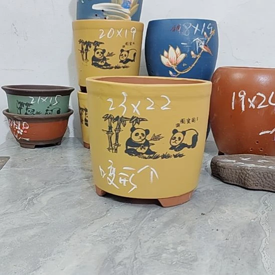 宜兴紫砂花盆清仓库清