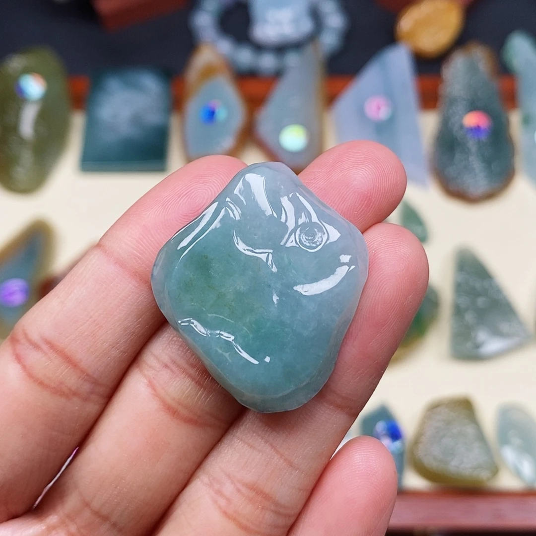 颈饰未镶嵌翡翠翡翠