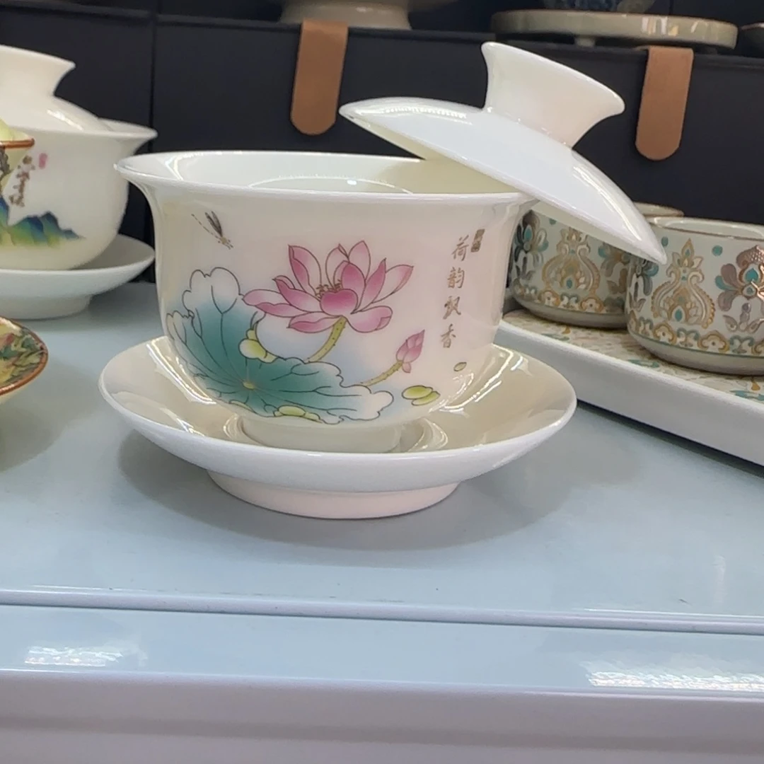 这些盖碗真好看！！！