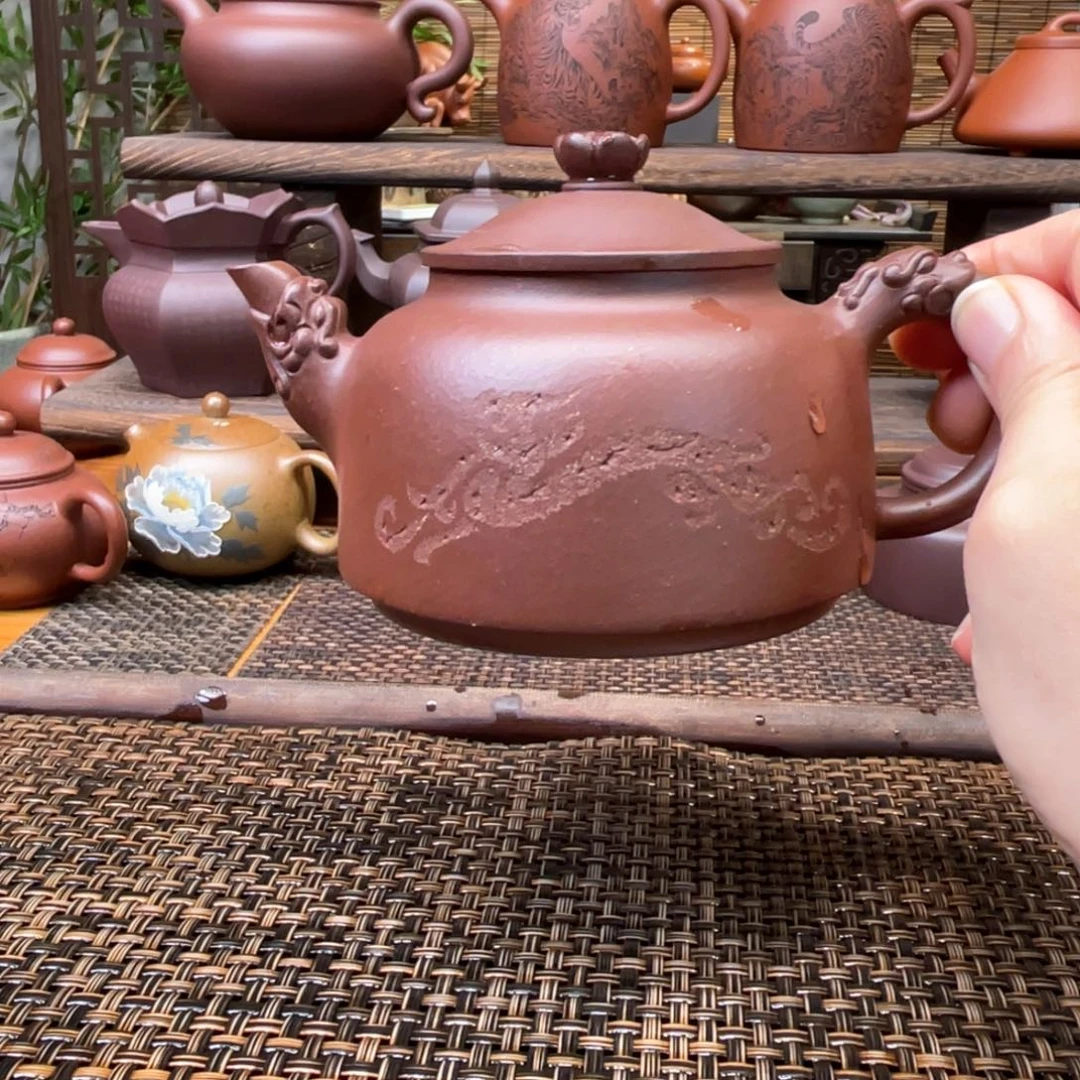 茶壶紫砂宜兴原矿紫砂手工制全220