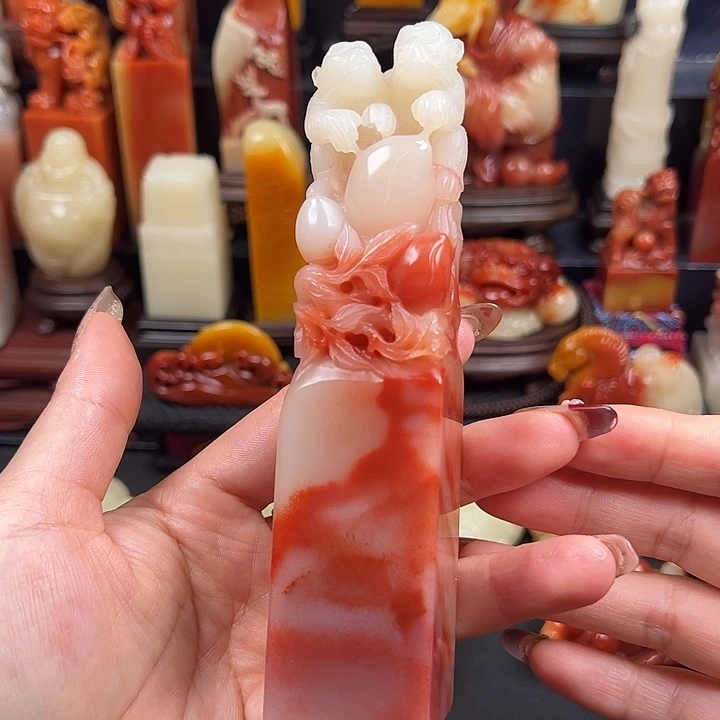 老挝石高山水冻石