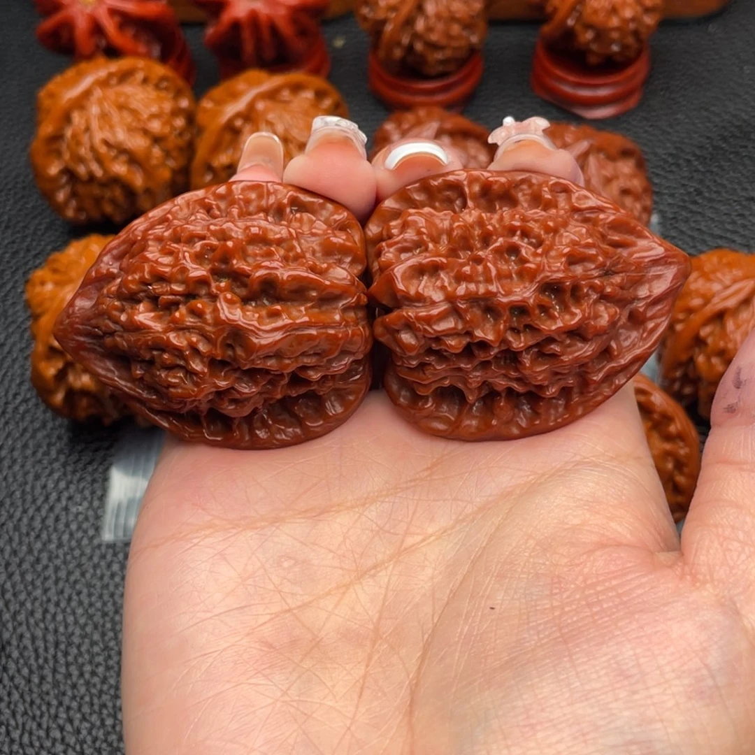 把件文玩核桃官帽