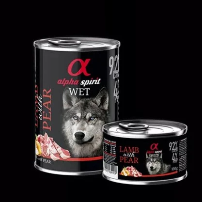 西班牙alpha阿尔法 鲜肉水果狗狗主食罐头湿粮全犬期成幼通用